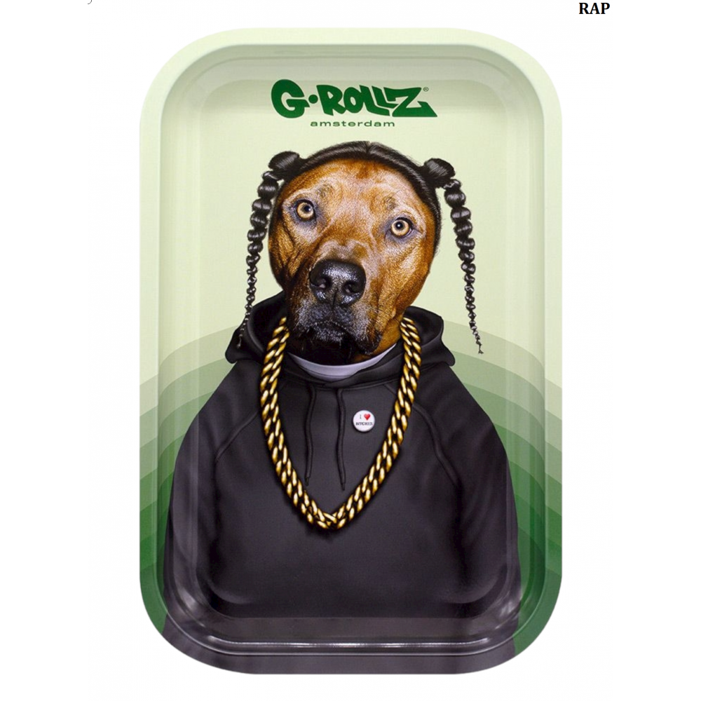 G-ROLLZ | ‘Rap’ Medium Tray 17.5 x 27.5 cm