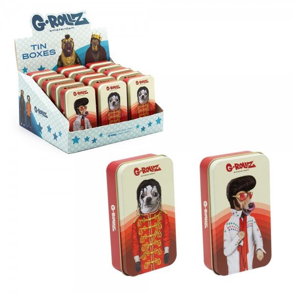 G-ROLLZ | Pets Rock – Medium Storage Boxes Set 1 – 15pcs, 11.5cm x 6.5cm x 2.3cm