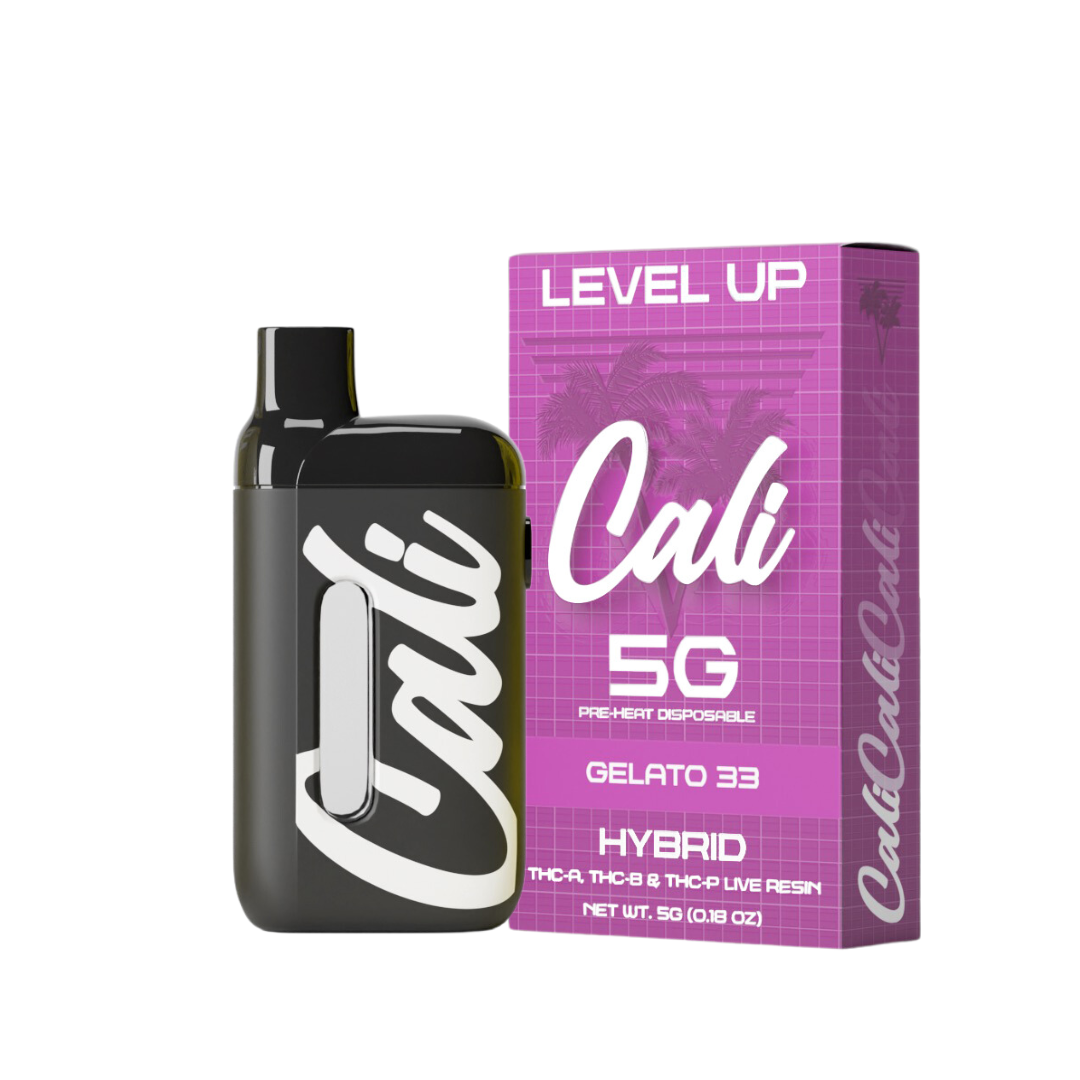 Gelato 33 THCA Pre-Heat Disposable 5G – Level Up